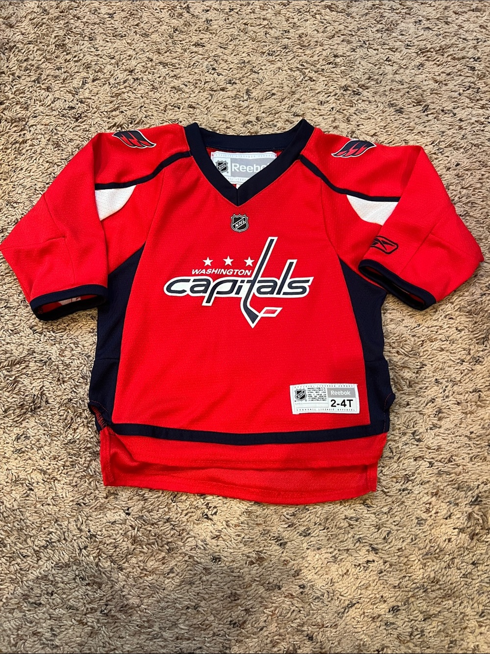 Toddler’s Washington Capitals Jersey